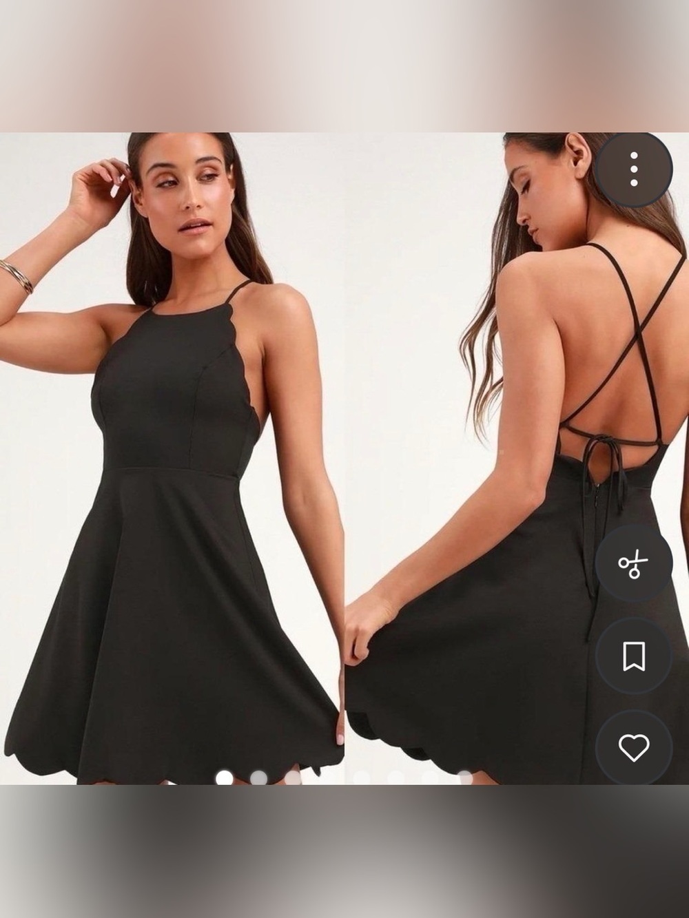 Lulus Halter Mini Dress